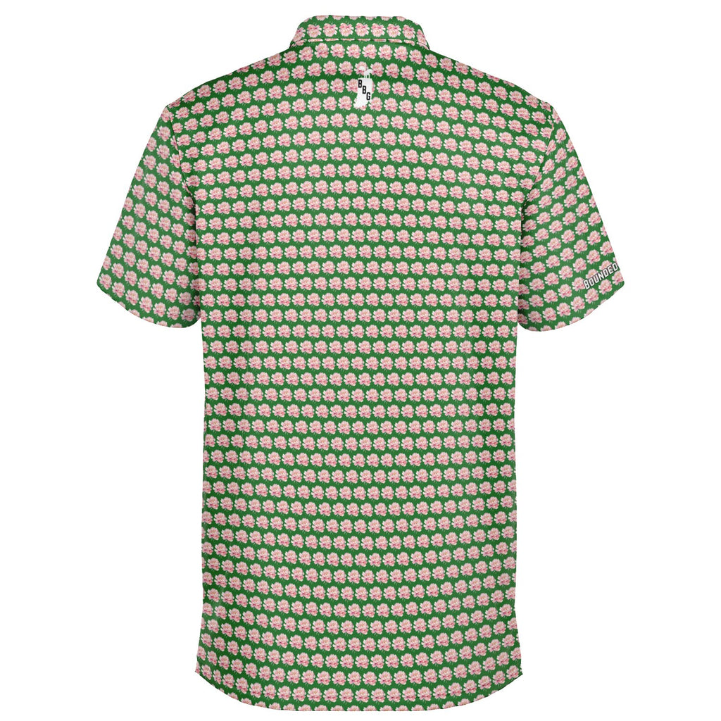 Men’s Peony + State Seal Polo
