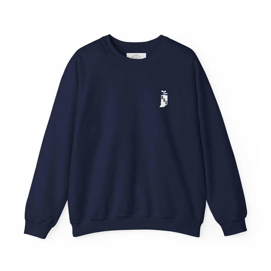 Primary White Logo Crewneck Sweatshirt