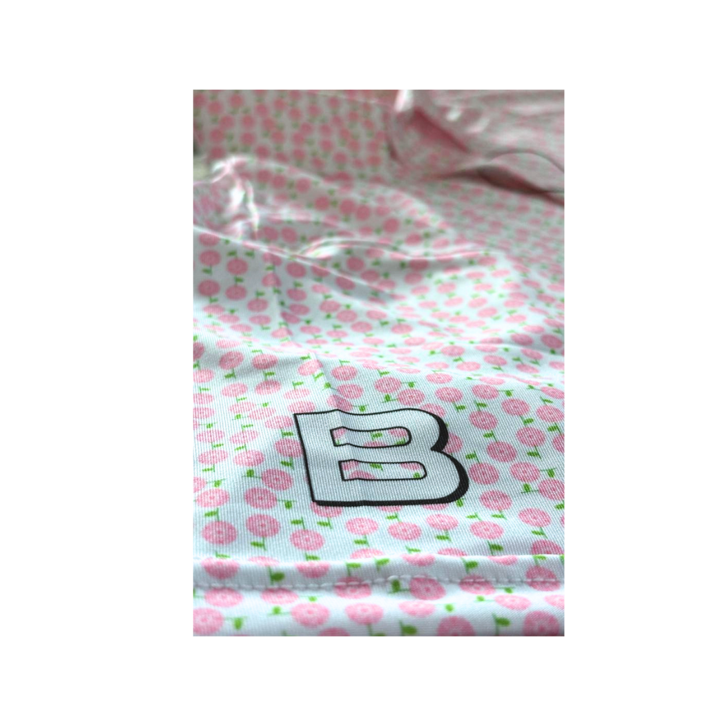 Youth's Pink Peonies Polo image 3