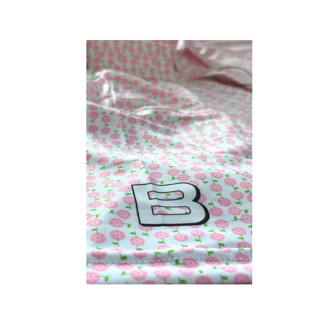 Youth's Pink Peonies Polo image 3