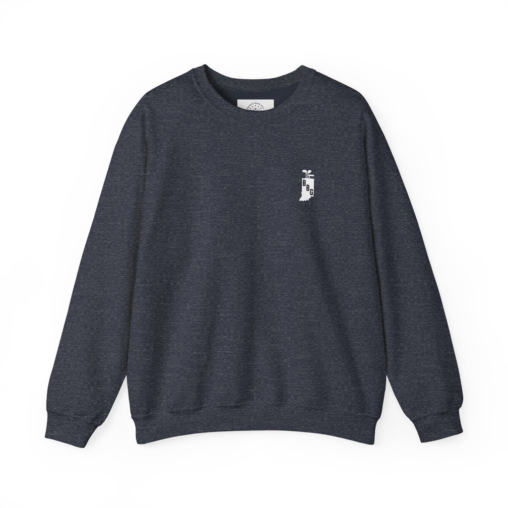 Primary White Logo Crewneck Sweatshirt