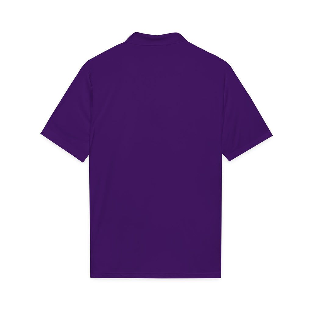 Men's Primary White Logo Polo