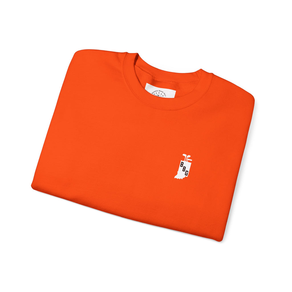Primary White Logo Crewneck Sweatshirt
