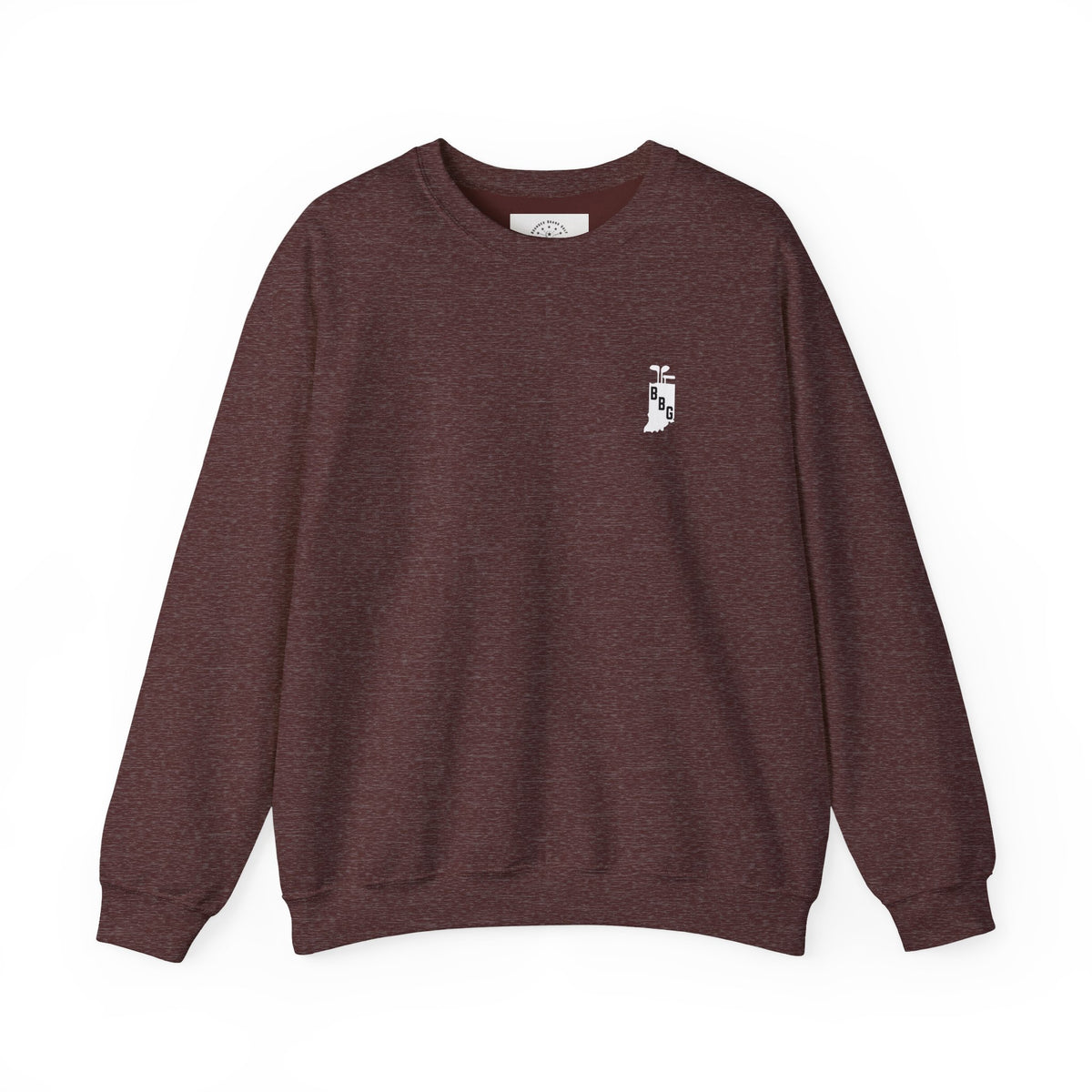 Primary White Logo Crewneck Sweatshirt