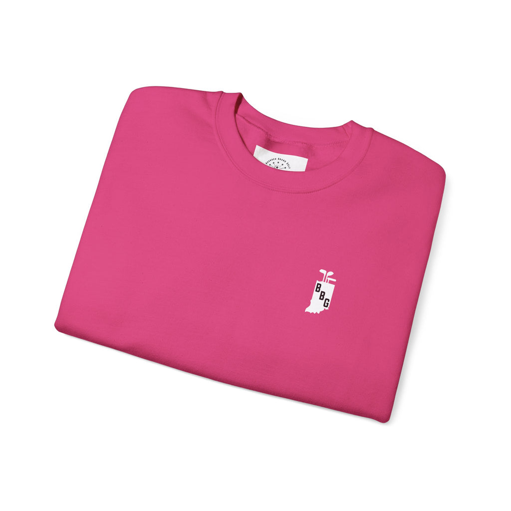 Primary White Logo Crewneck Sweatshirt
