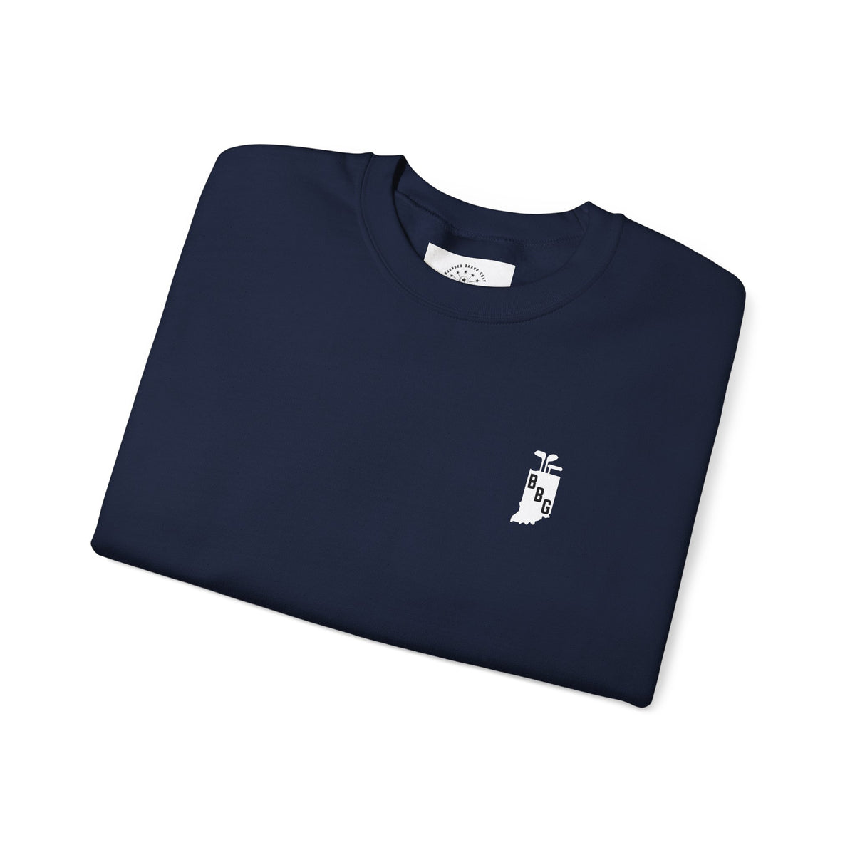 Primary White Logo Crewneck Sweatshirt