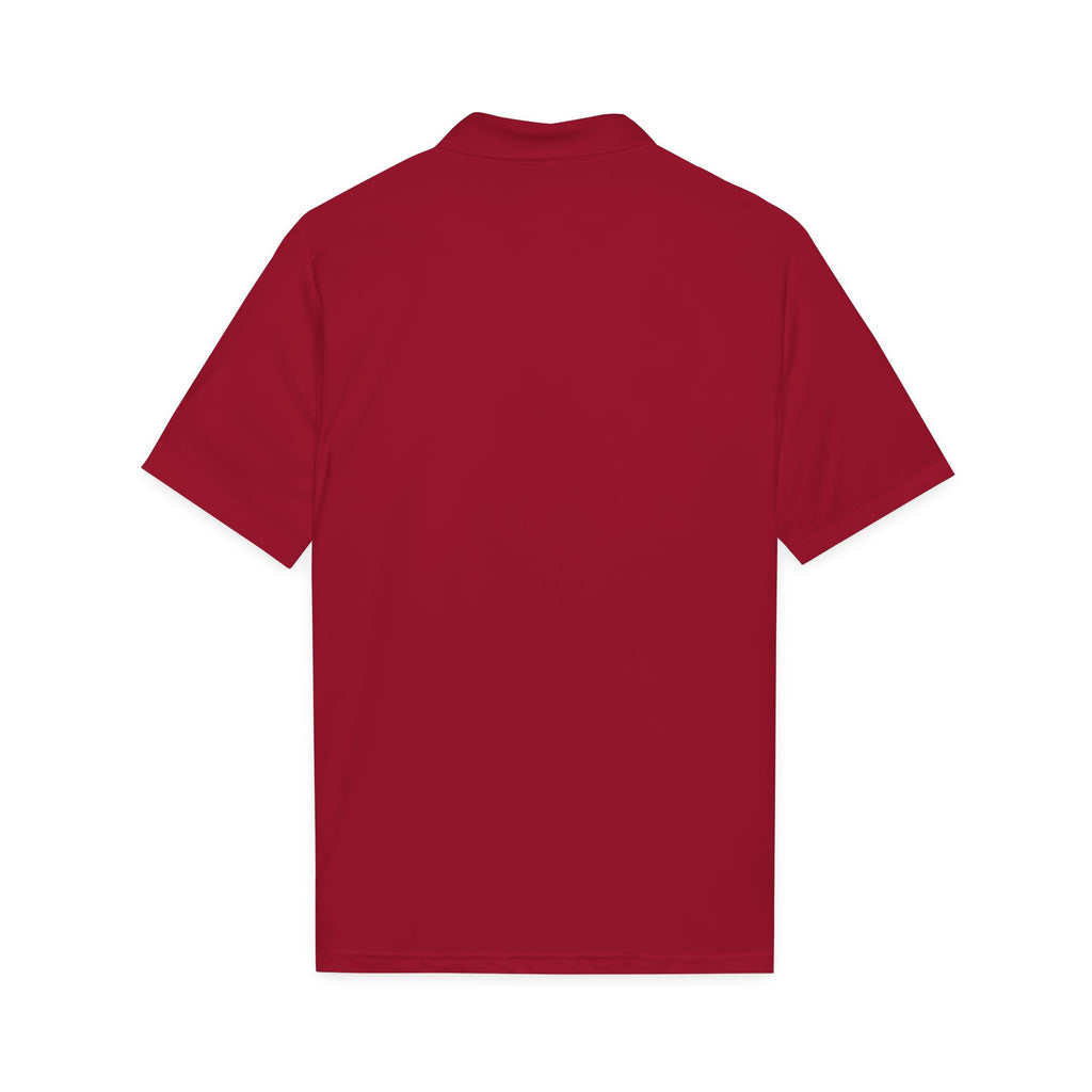 Men's Primary White Logo Polo