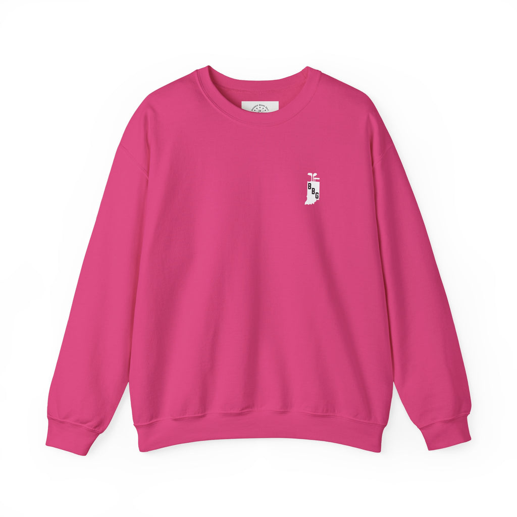 Primary White Logo Crewneck Sweatshirt
