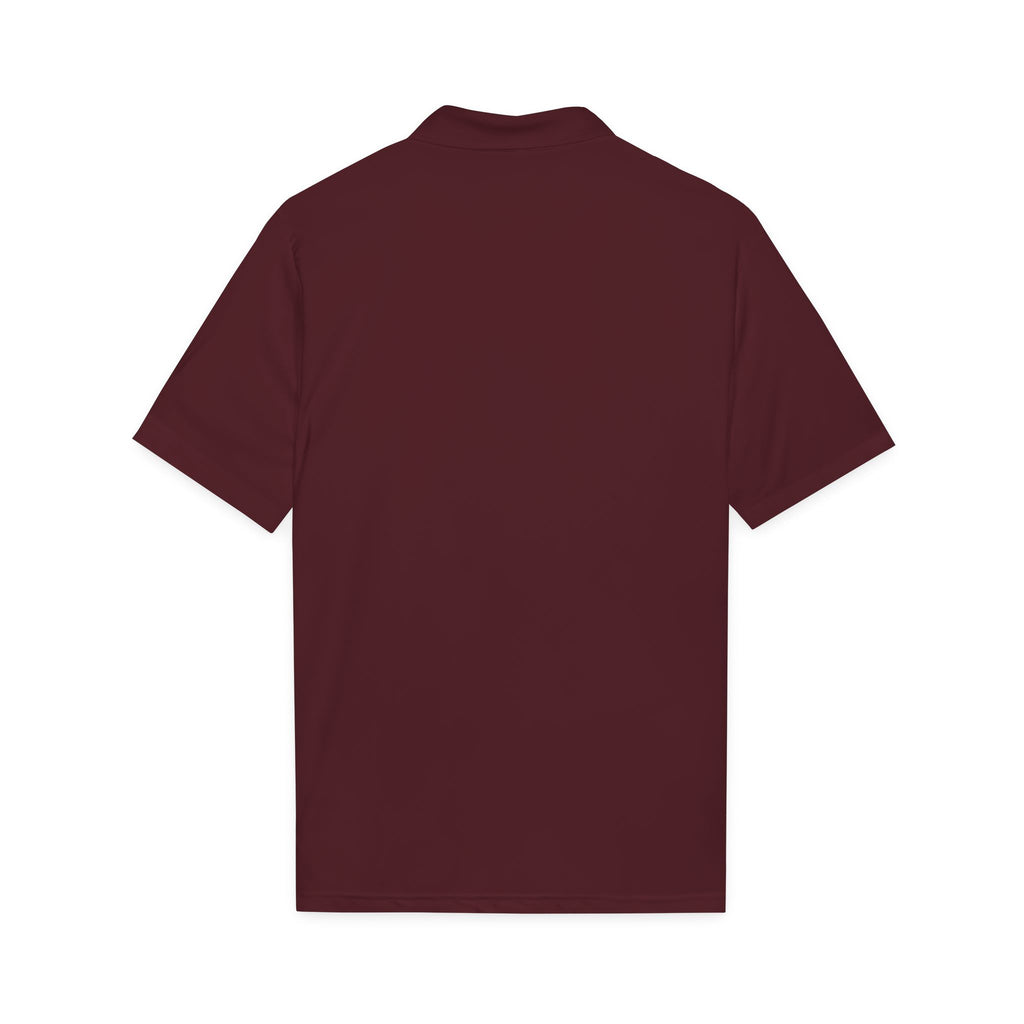 Men's Primary White Logo Polo
