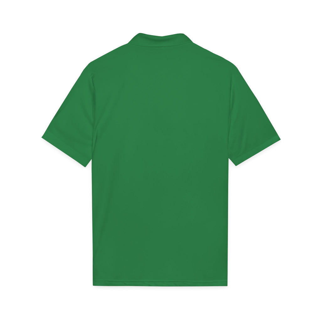 Men's Primary White Logo Polo
