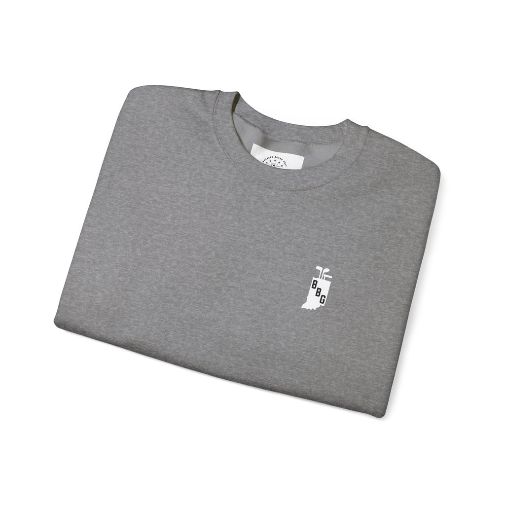 Primary White Logo Crewneck Sweatshirt