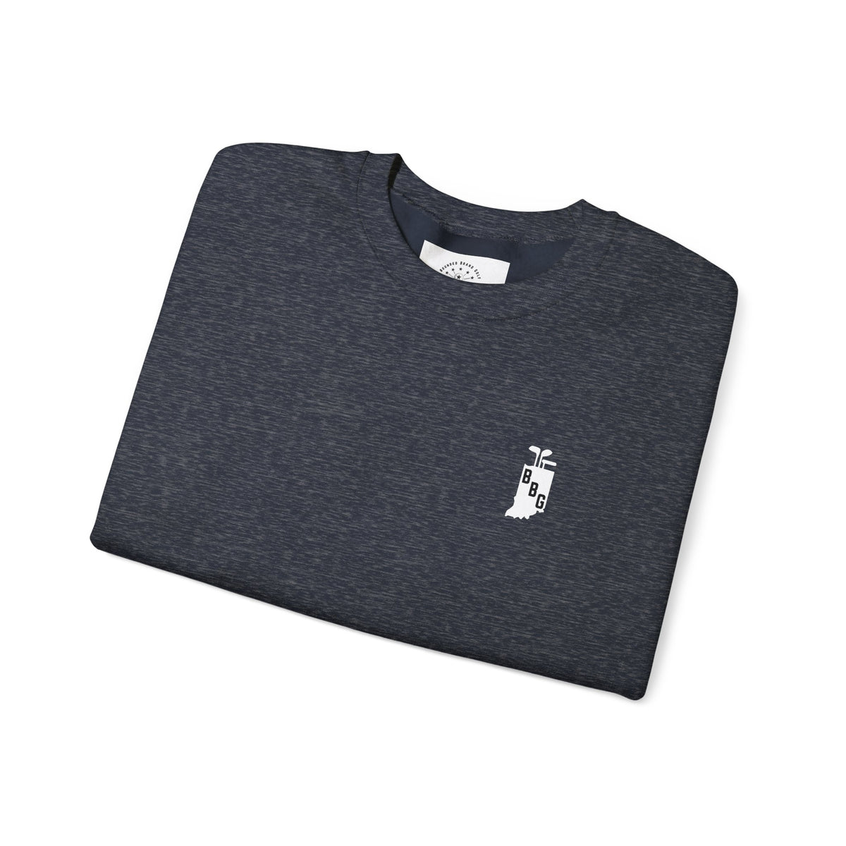 Primary White Logo Crewneck Sweatshirt