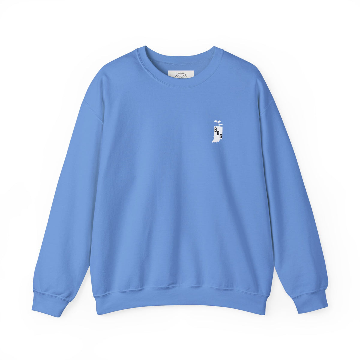 Primary White Logo Crewneck Sweatshirt