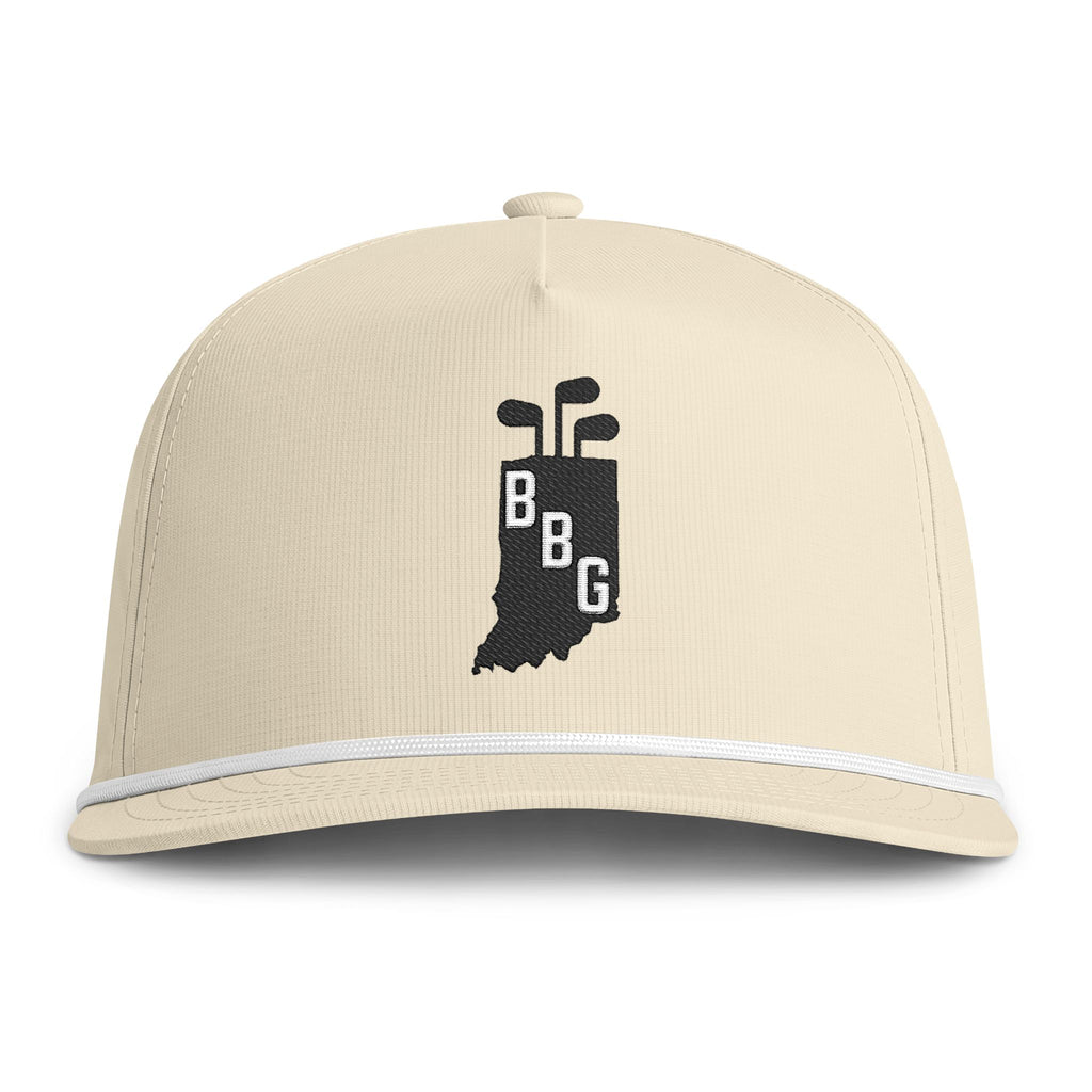 Primary Black Logo Rope Hat