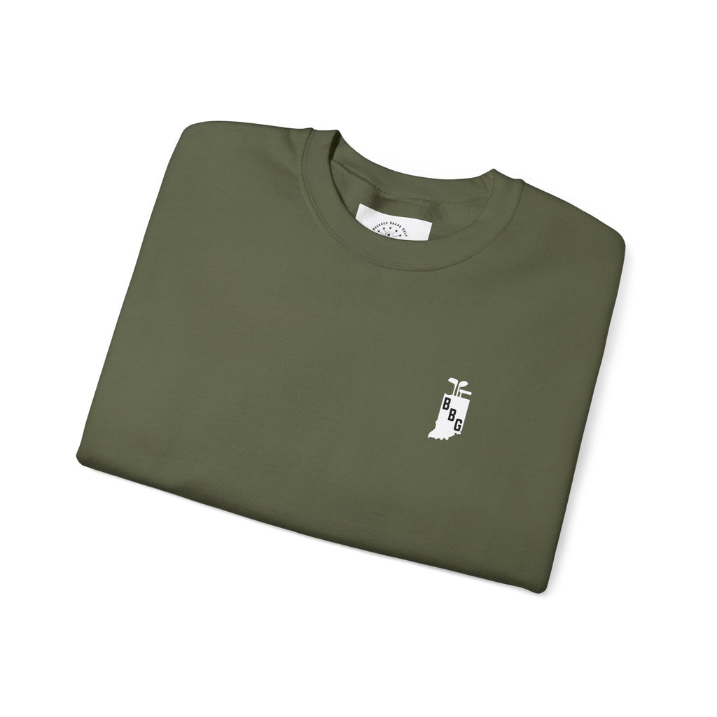 Primary White Logo Crewneck Sweatshirt