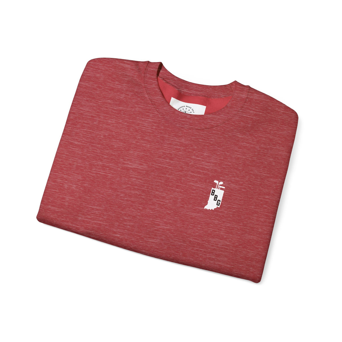 Primary White Logo Crewneck Sweatshirt