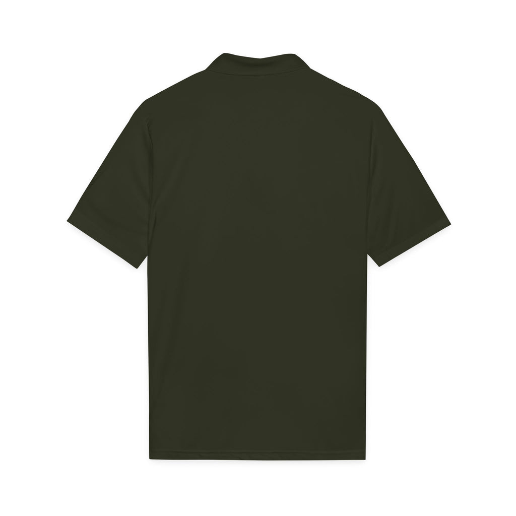 Men's Primary White Logo Polo