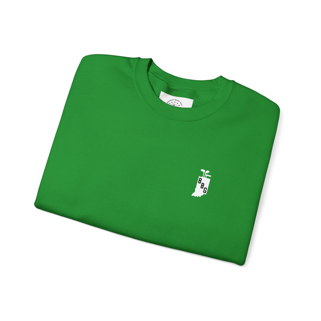 Primary White Logo Crewneck Sweatshirt