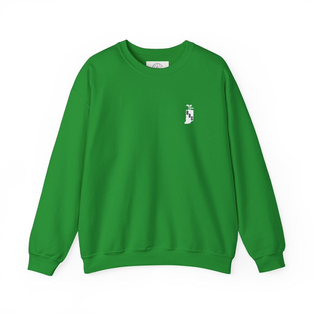 Primary White Logo Crewneck Sweatshirt
