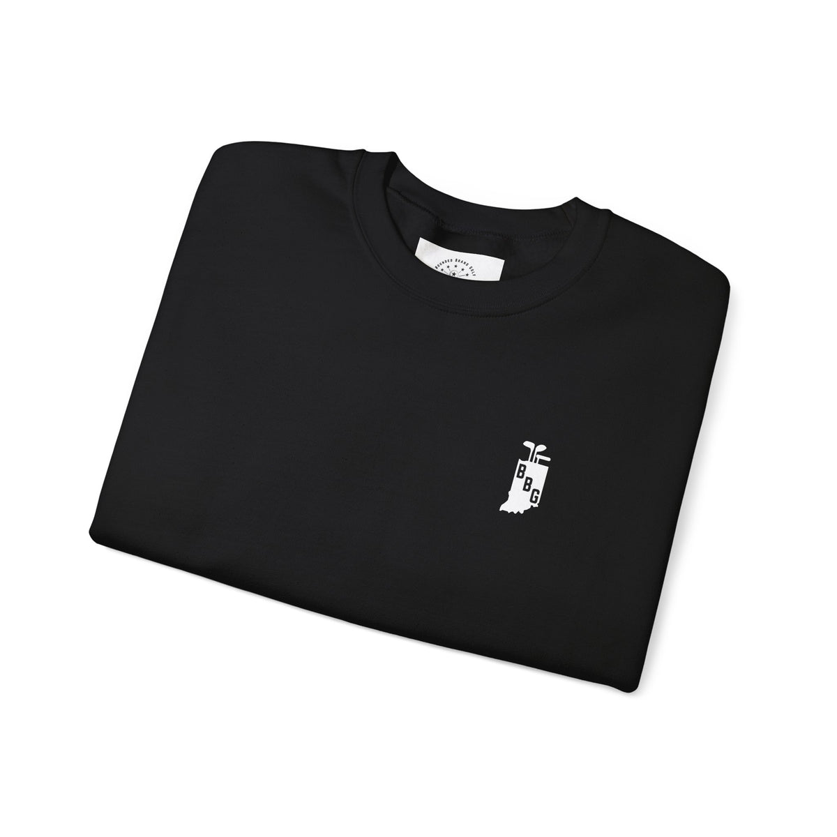 Primary White Logo Crewneck Sweatshirt
