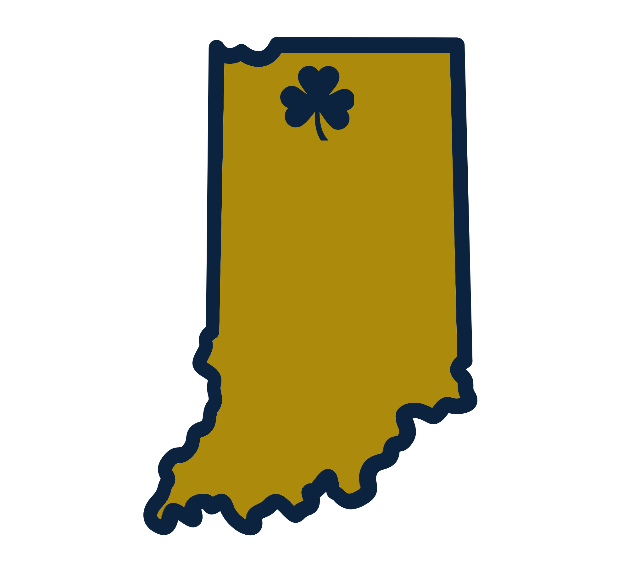 Women’s South Bend Irish Polo image 1