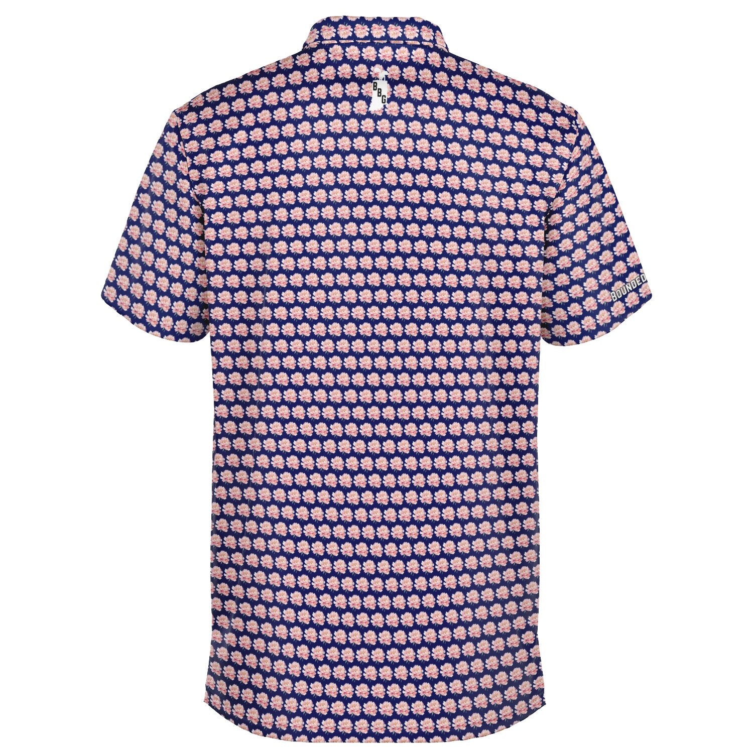 Men’s Peony + State Flag Polo