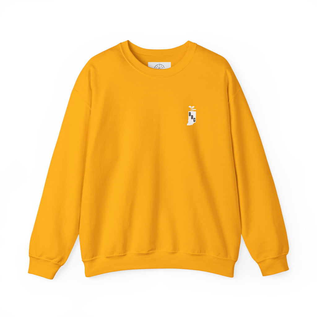 Primary White Logo Crewneck Sweatshirt