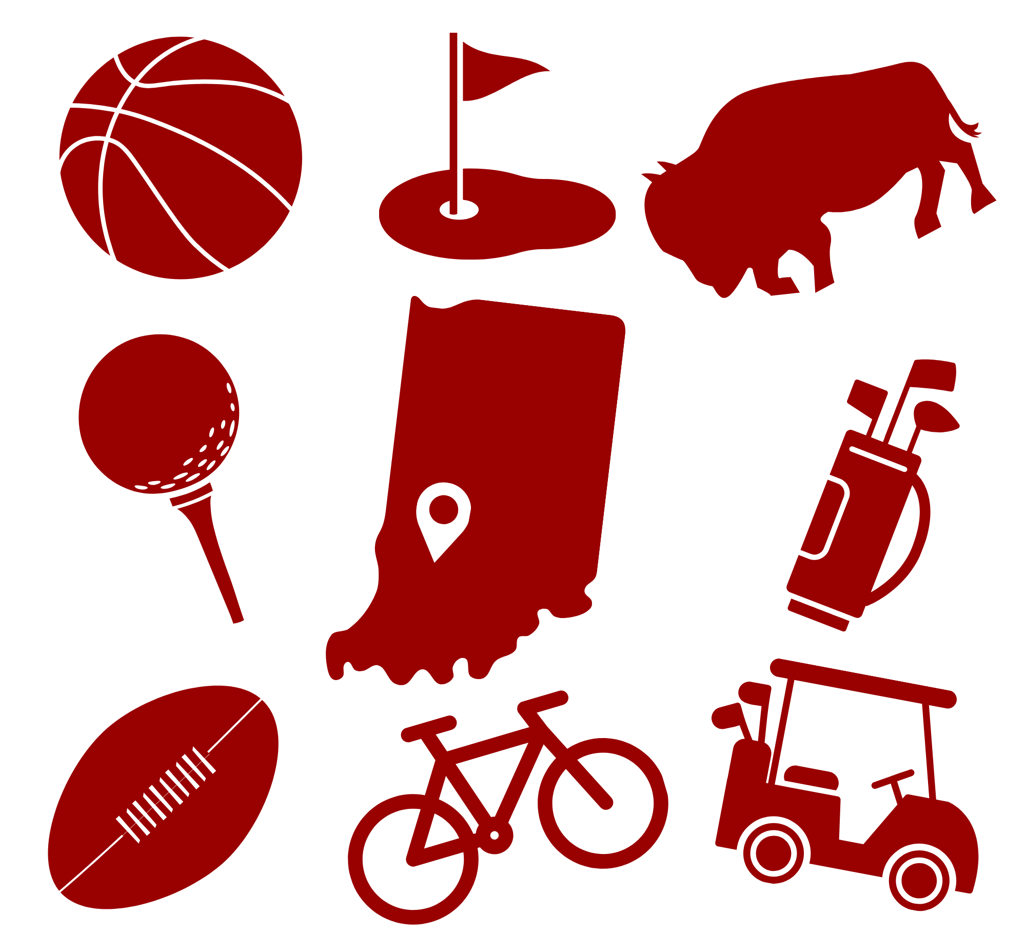 Men's Bold Bloomington Polo