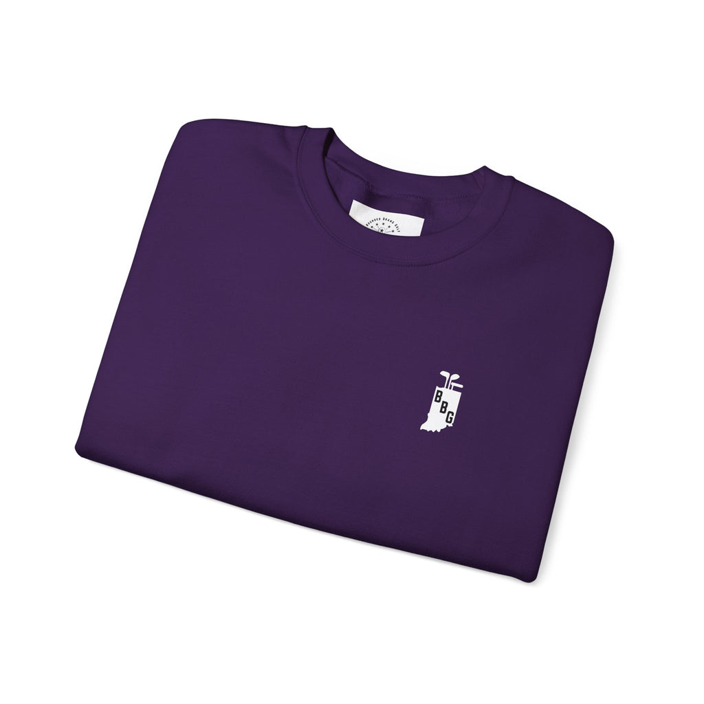 Primary White Logo Crewneck Sweatshirt