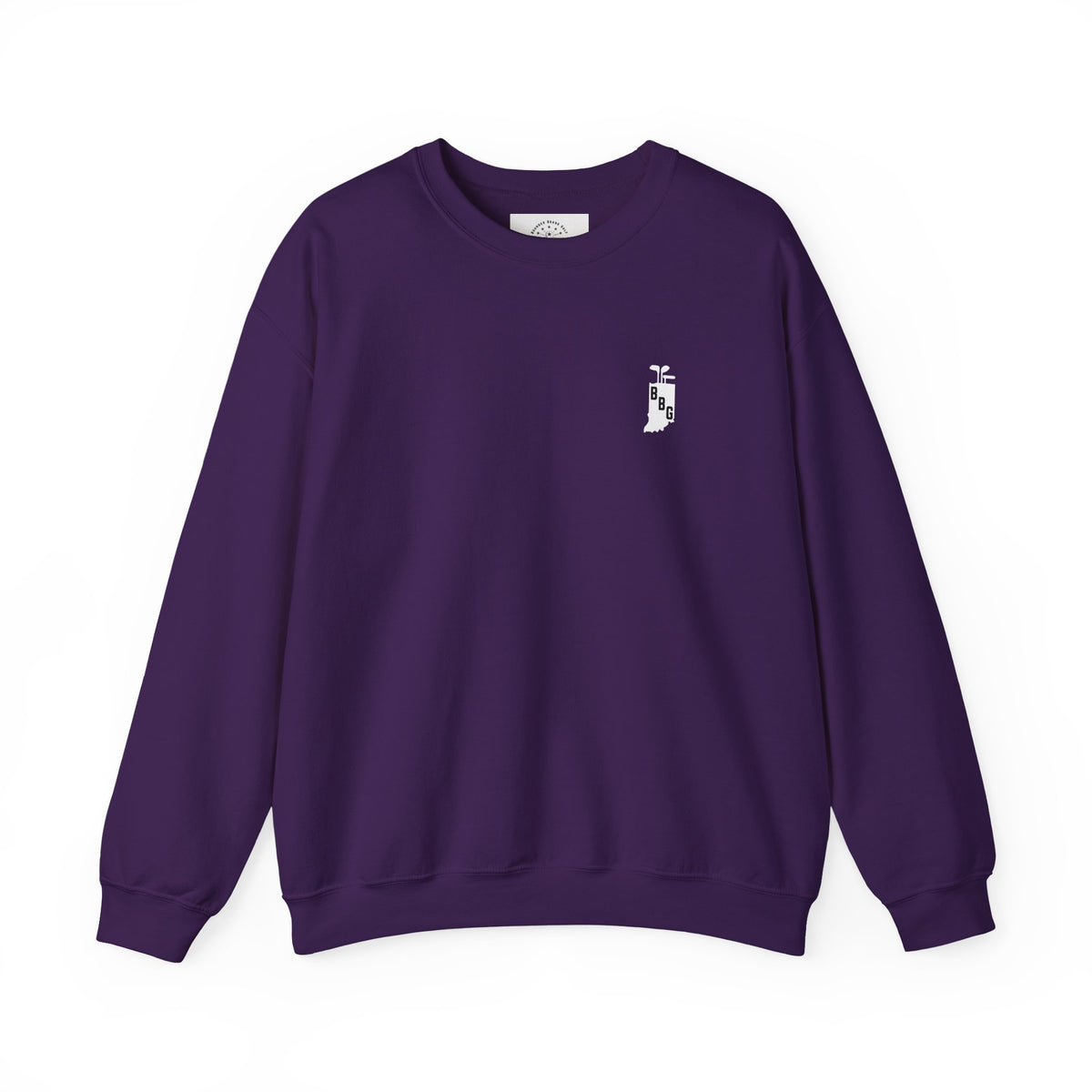 Primary White Logo Crewneck Sweatshirt