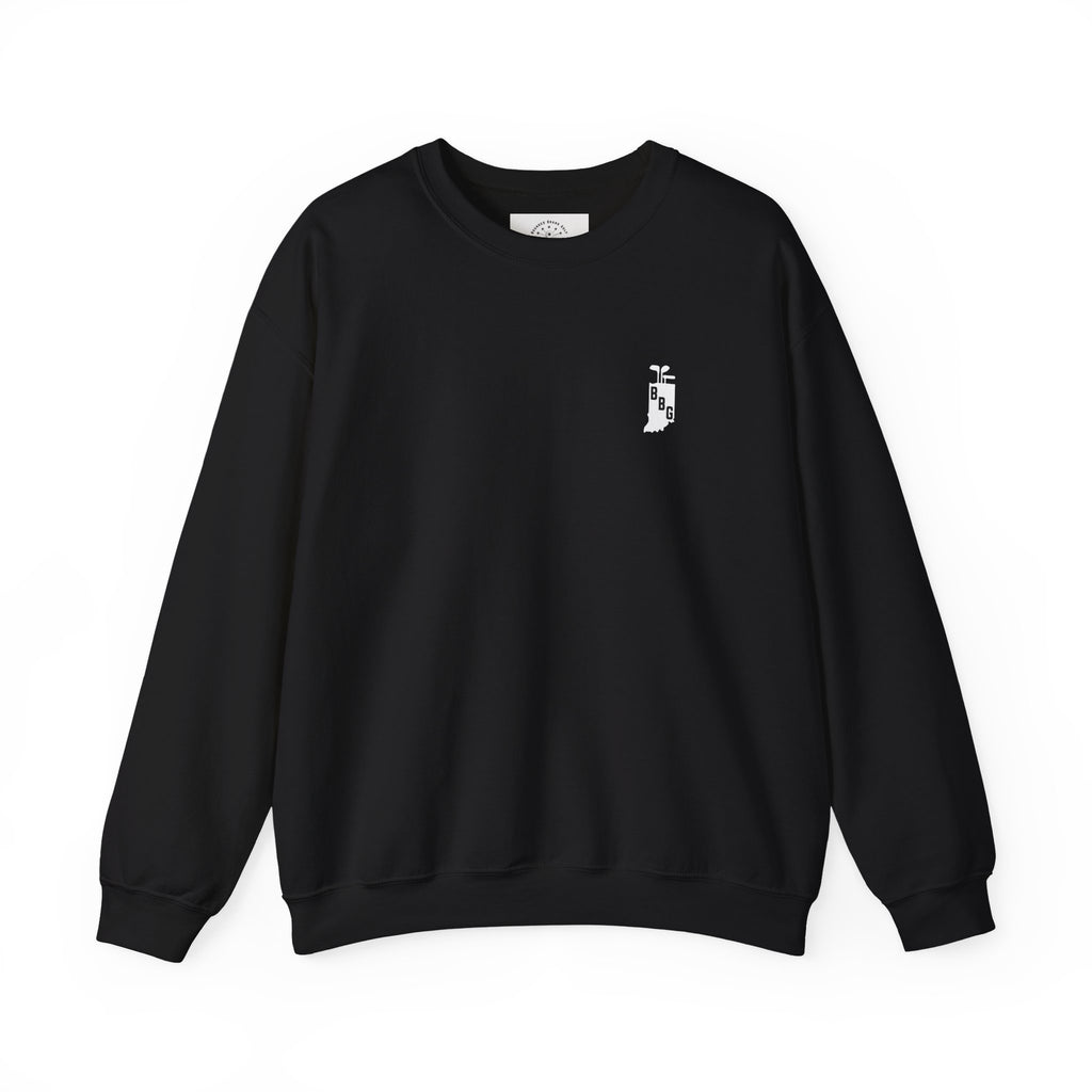 Primary White Logo Crewneck Sweatshirt