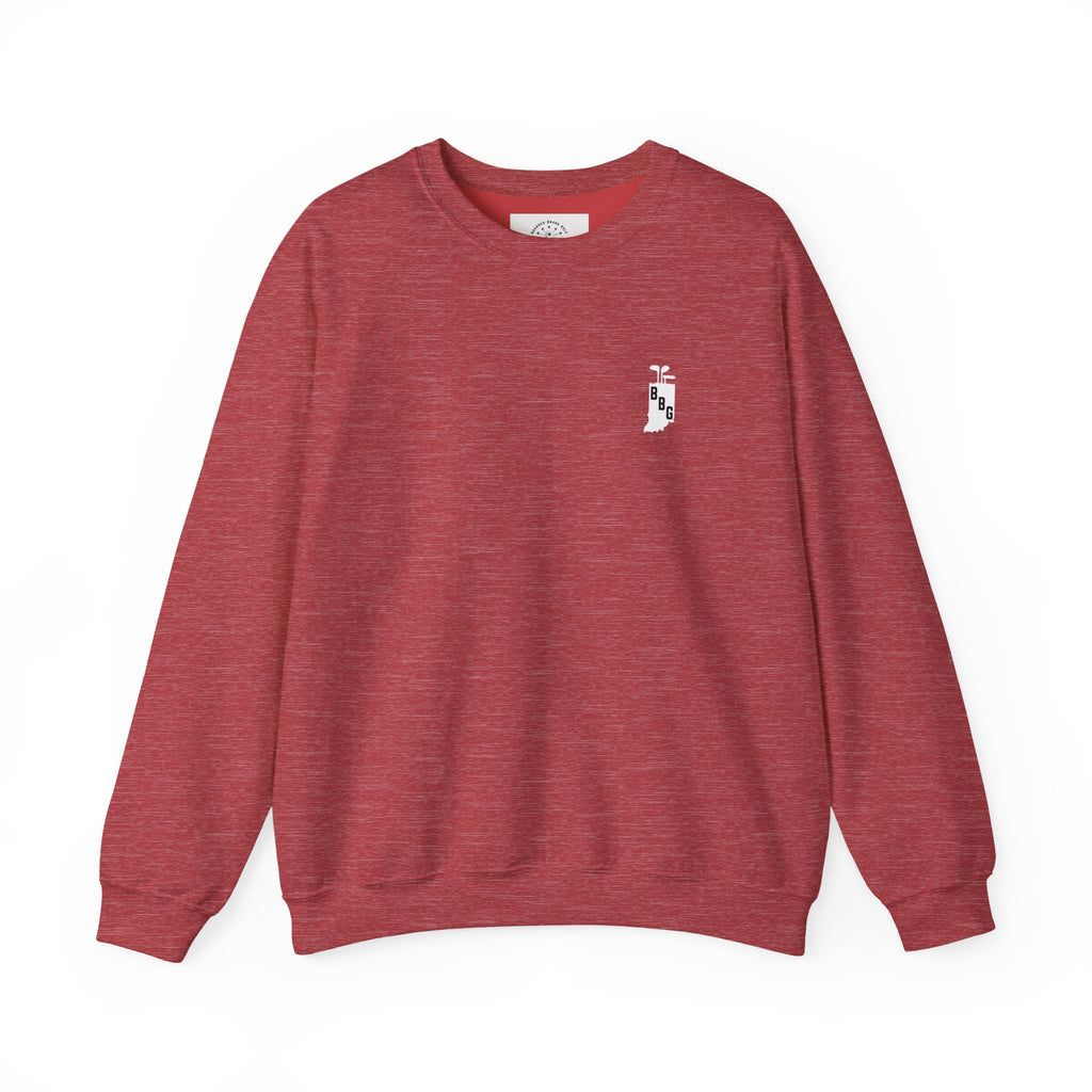 Primary White Logo Crewneck Sweatshirt