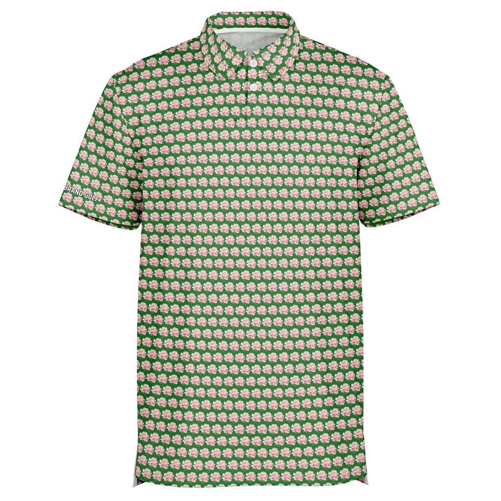 Men’s Peony + State Seal Polo