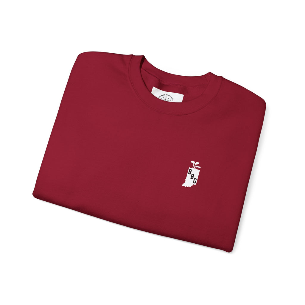 Primary White Logo Crewneck Sweatshirt
