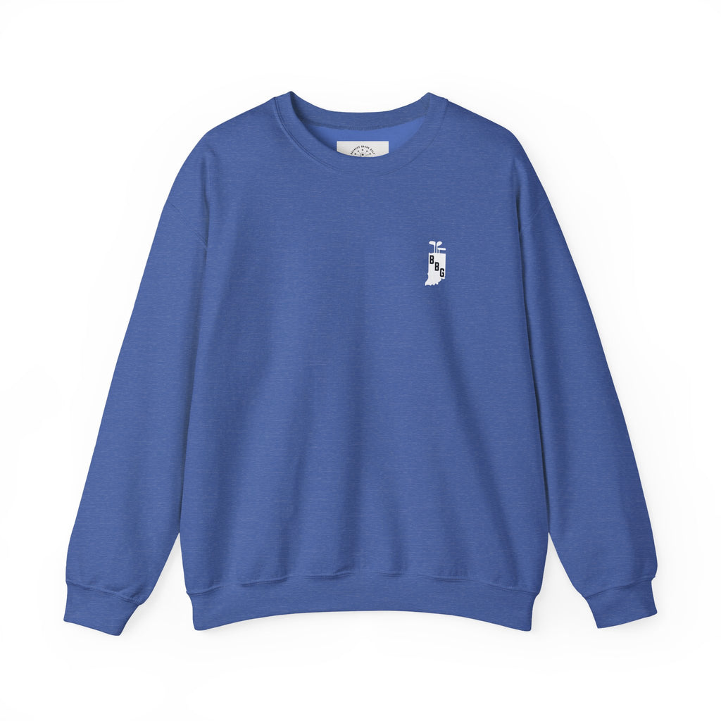 Primary White Logo Crewneck Sweatshirt