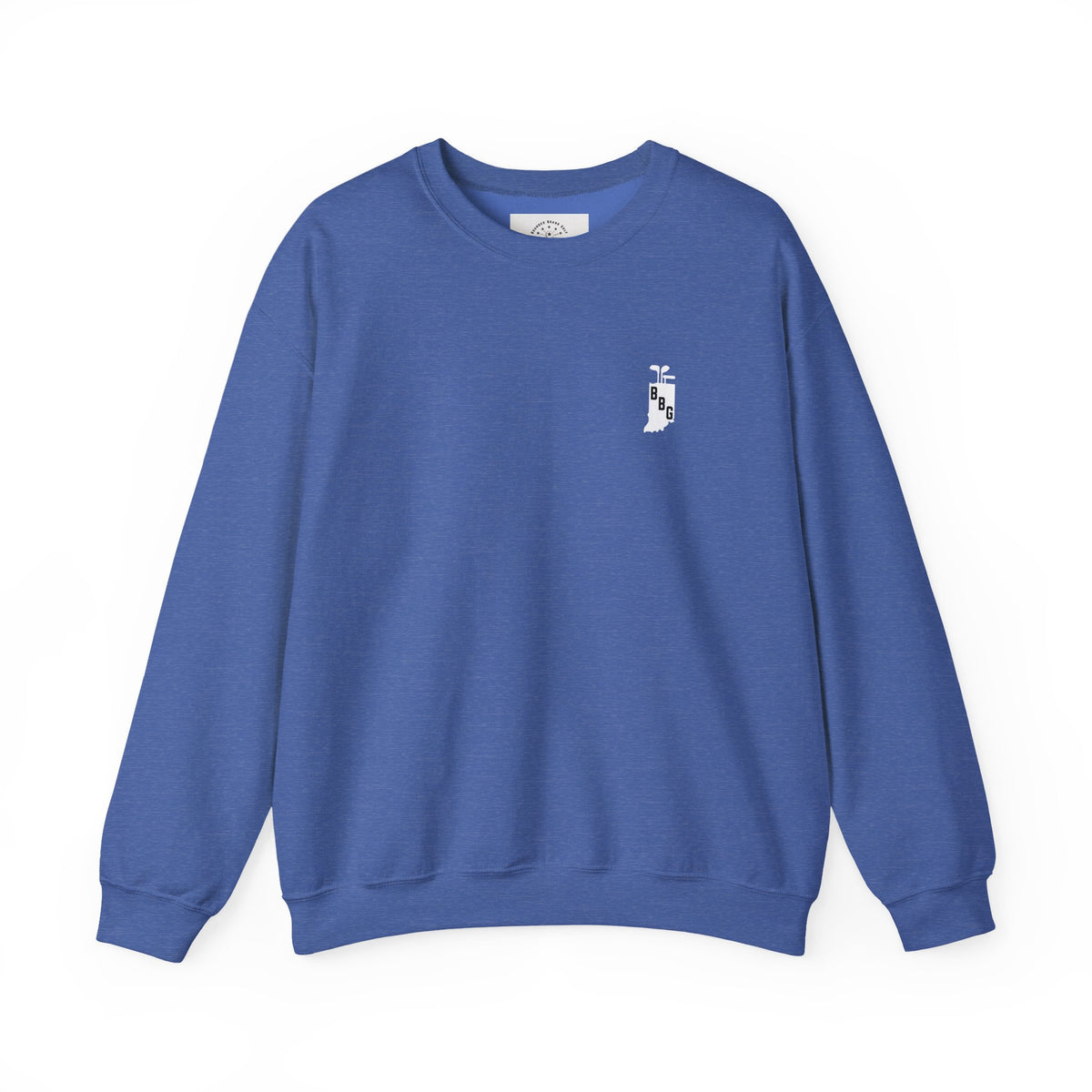 Primary White Logo Crewneck Sweatshirt
