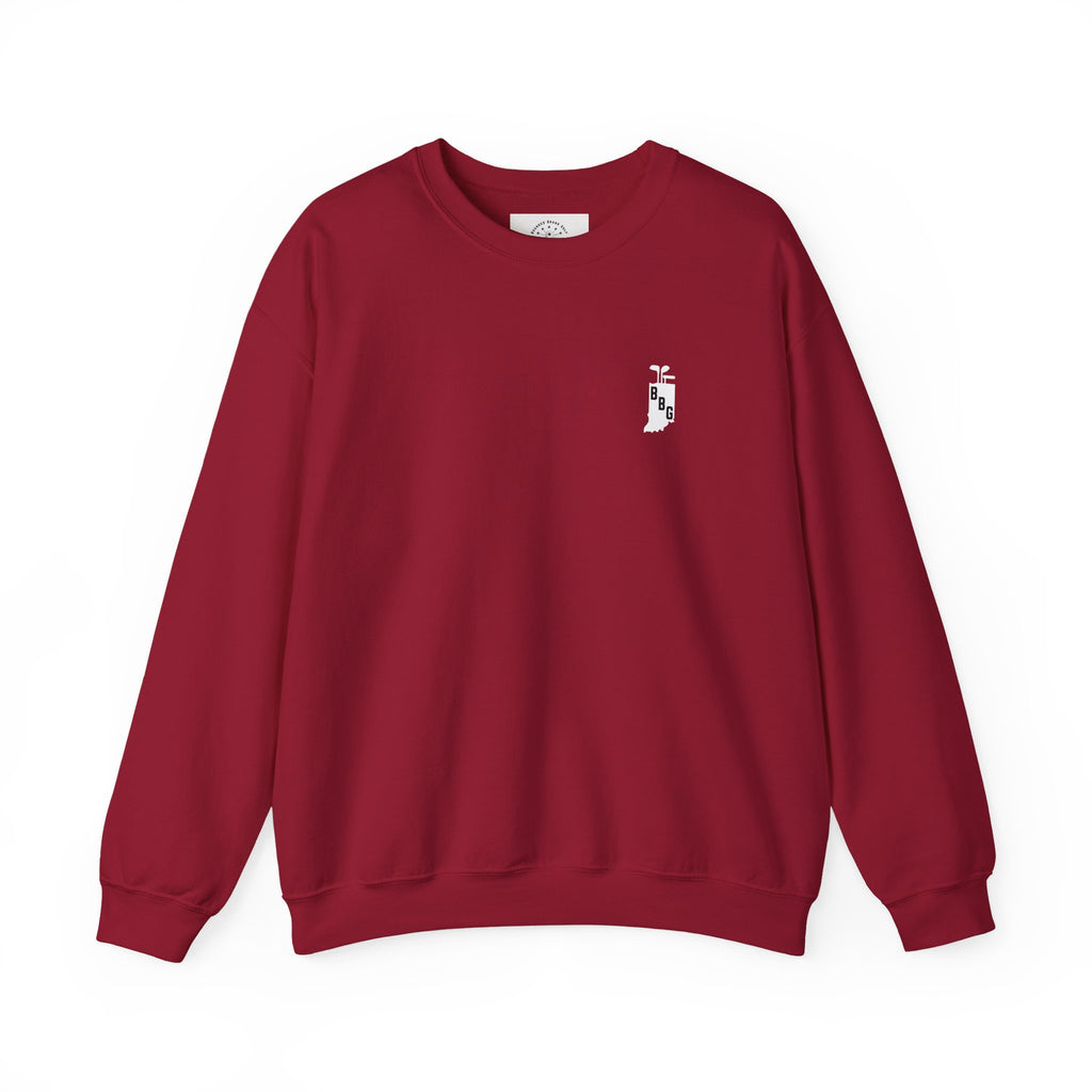 Primary White Logo Crewneck Sweatshirt