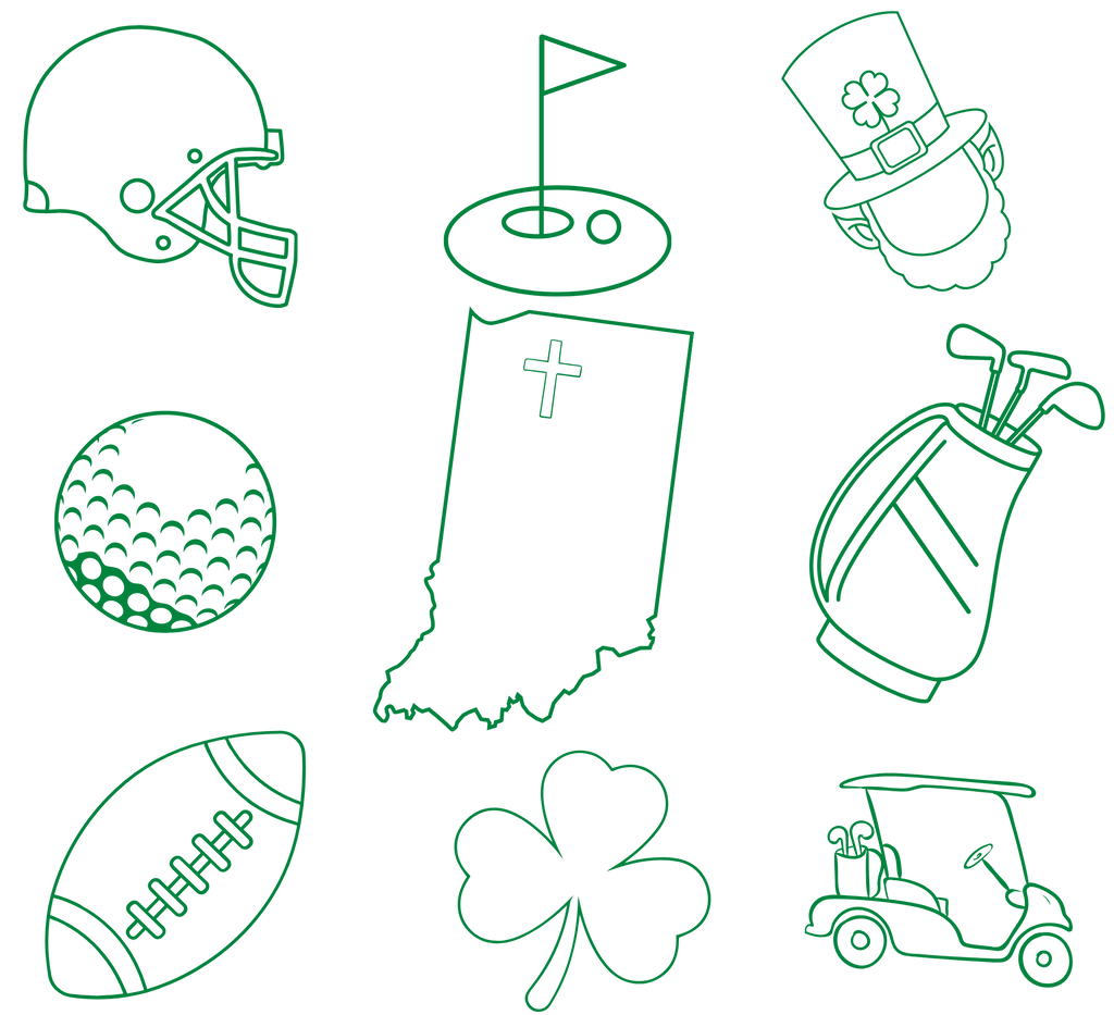 Youth’s Classic South Bend Football Polo