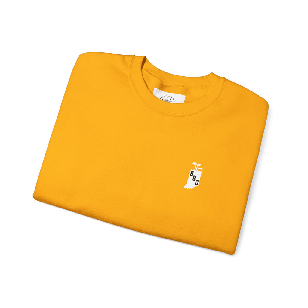 Primary White Logo Crewneck Sweatshirt