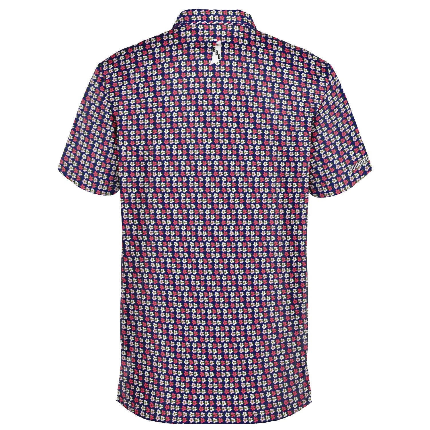 Men’s Colored Peonies + State Flag Polo