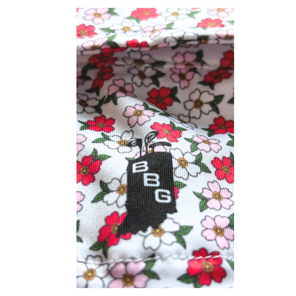 Youth's Colored Peonies Polo image 4