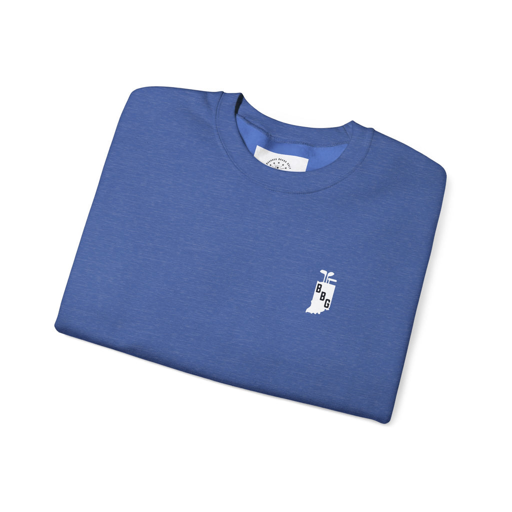 Primary White Logo Crewneck Sweatshirt