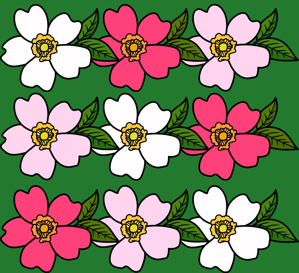 Men’s Colored Peonies + State Seal Polo