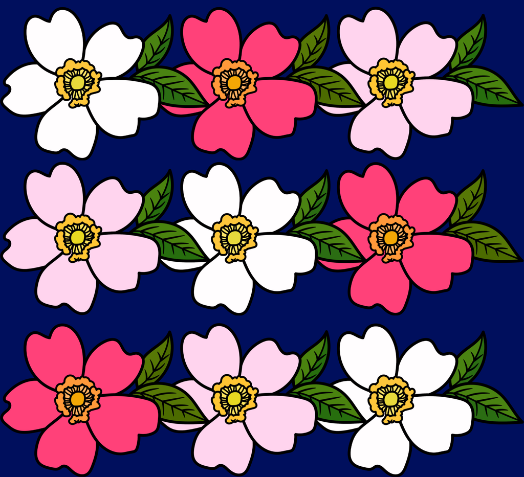 Men’s Colored Peonies + State Flag Polo