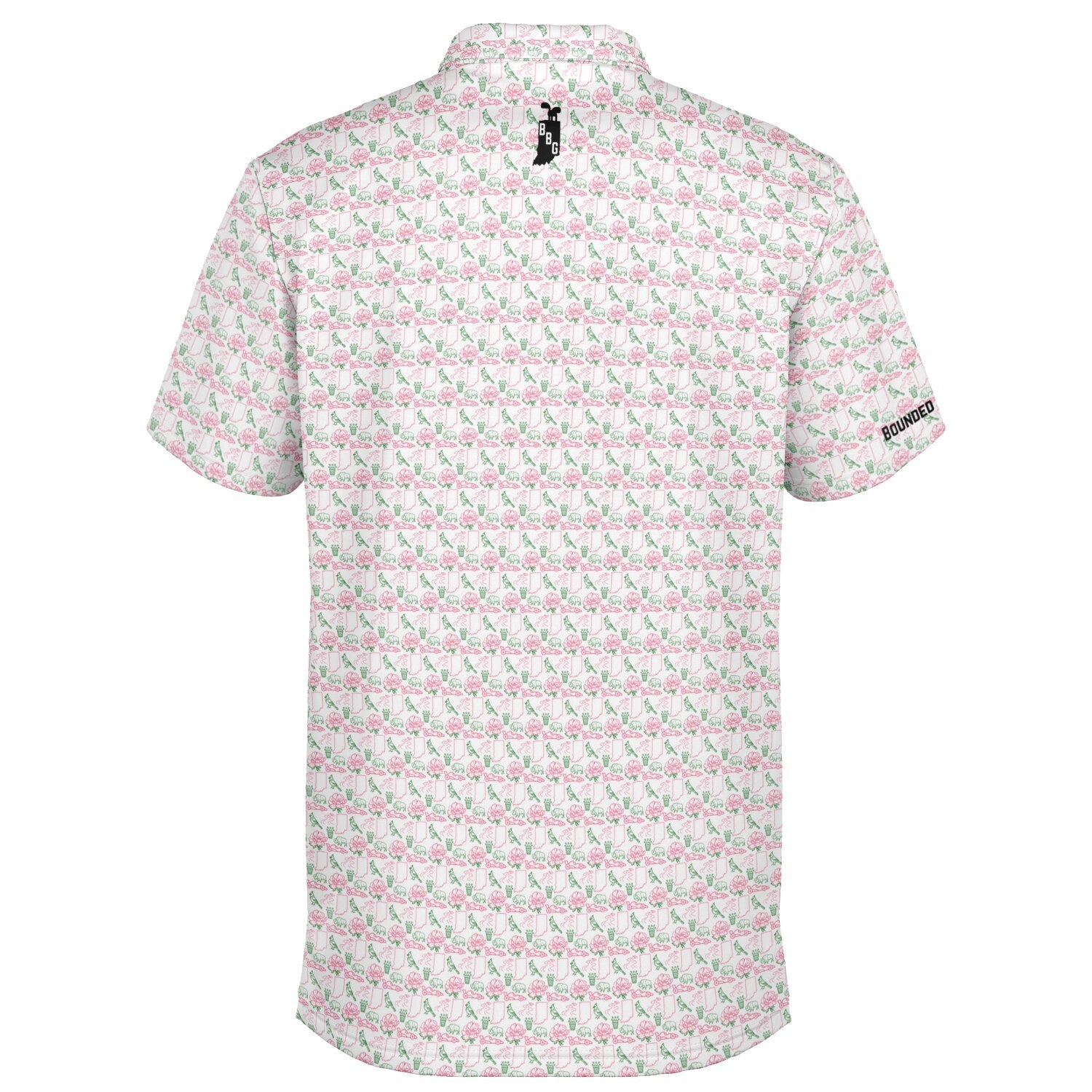 Men’s Peony + Indiana Polo