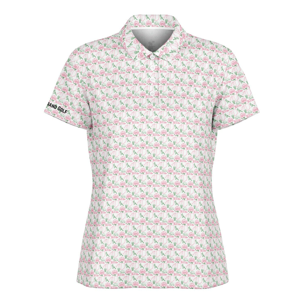 Women's Peony + Indiana Sleeved Polo 2.0