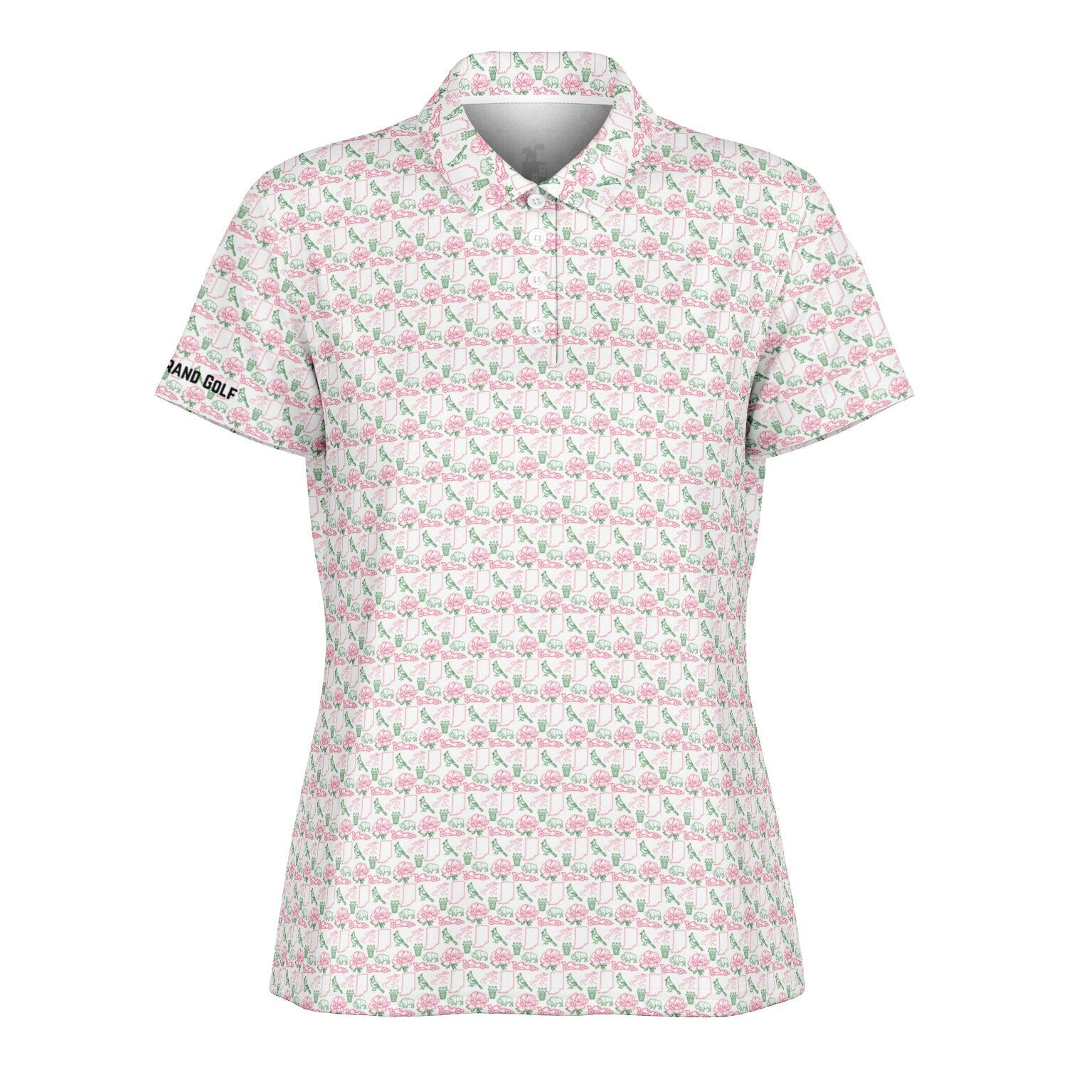Women's Peony + Indiana Sleeved Polo 2.0